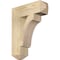 Ekena Millwork Legacy Craftsman Rough Sawn Bracket, Douglas Fir, 4"W x 14"D x 18"H BKT04X14X18LEC04RDF - alternate 1